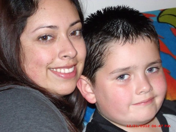 Nick and his beloved momma Kiki